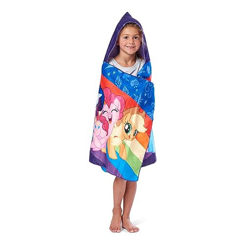 "Northwest My Little Pony Wrapped in Rainbows Hooded Youth Beach Towel, 21"" x 51"""