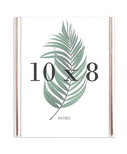 Inov8 Framing Tarnish Resistant Silver Plated Picture Frame - Silver Slide Design for 10x8 Inch(25x20cm) Photo