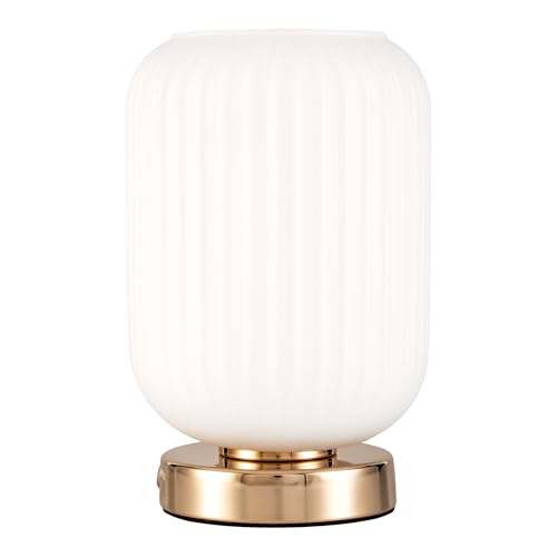 Paulmann Pauleen 48193 Noble Purity Table Light, max. 20 watts, White, Champagne Gold Glass, Metal, E27