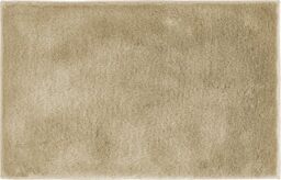 andiamo Florida Non-Slip Bath Mat, Bathroom Rug, Soft and Fluffy, Bath Mat, Non-Slip Washable Shower Mat, Bath Mat for Bathroom, 50 x 80 cm, Taupe