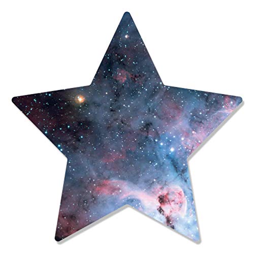STAR CUTOUTS WA055 Star Wall with Stars Cardboard Cutout 67cm – Space Theme Party Decoration, Galaxy Display & Event Backdrop