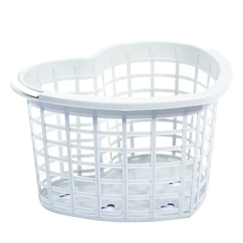 Plastic Heart Bill Basket - Grey