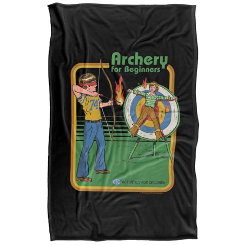 Steven Rhodes Archery For Beginners Silky Touch Super Soft Throw Blanket 91 X 147 Cm