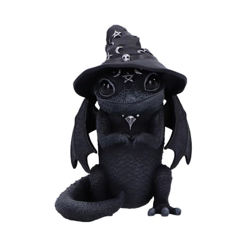 Nemesis Now Azascale Lizzy Cult Cutie Figurine, Black - Resin, Cast in the Finest Resin, Expertly Hand-Painted