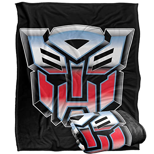 Transformers Autobot Shine Silky Touch Super Soft Throw Blanket 152 x 127 cm