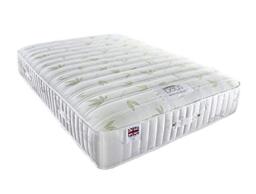 Aloe Vera Gold Mattress with Memory Foam for Extra Support, White, Double