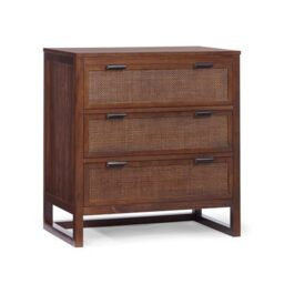 Teamson Home Hatteras Bedroom Dresser, Walnut