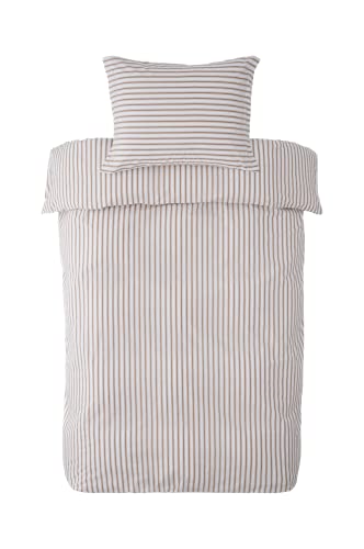 Ellos Home Organic Cotton Jersey Duvet Set Jonna 2 or 3 Pieces