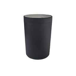 axentia Plastic Cosmetic Bin 5 Litre Black