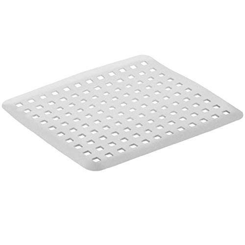 Rotho, Basic, Sink mat, Plastic (PP) BPA-free, grey, 31,0 x 27,0 x 0,4 cm - Kitchen Sink Protector Mat, Flat 0.4 cm Profile, PP, Grey, For Scratch Protection in the Sink, 31 x 27 cm Single Insert