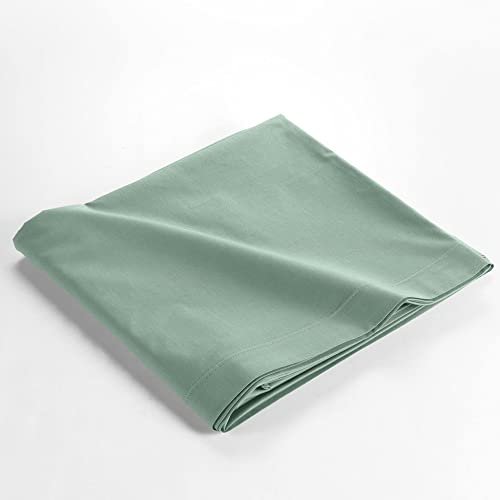 douceur d'intérieur Flat Sheet 240 x 300 cm 100% Organic Cotton Biolina Sage