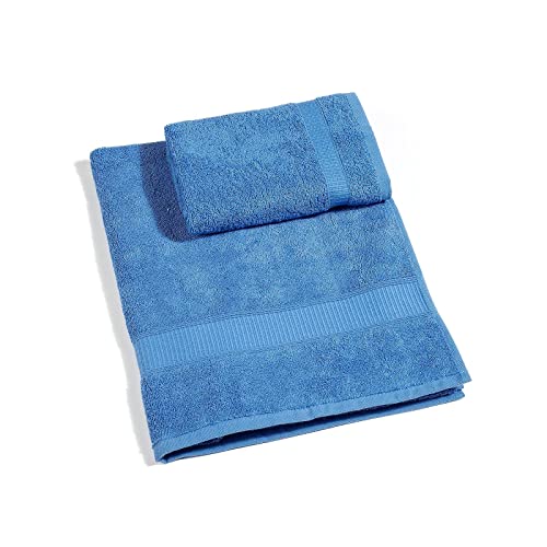 Caleffi Ocean Cotton Guest Towel Navy Blue - 51598