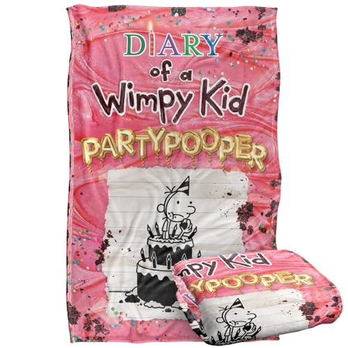 Party Pooper Cover Silky Touch Super Soft Throw Blanket 91 x 147 Cm