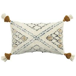 furn. Atlas Feather Filled Cushion, Ochre, 30 x 50cm