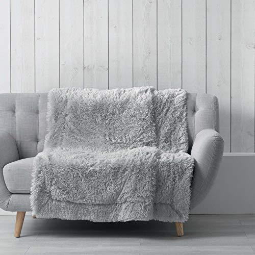 Douceur d'Intérieur Marilou Polyester Blanket 125 x 150 cm Grey