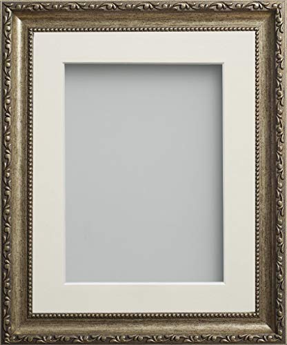 Frame Company Brompton Bronze 8x8 Photo Frame with Ivory Mount for 5x5