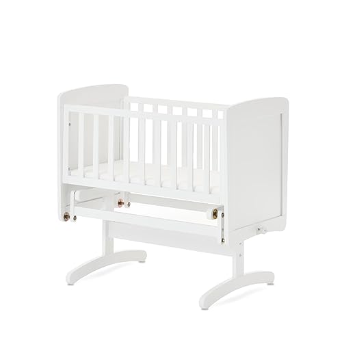 Obaby Gliding Crib - White