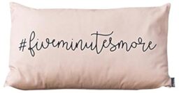 Kenay Home Cushion, Cotton, Pink, 1 Unidad (Paquete de 1)