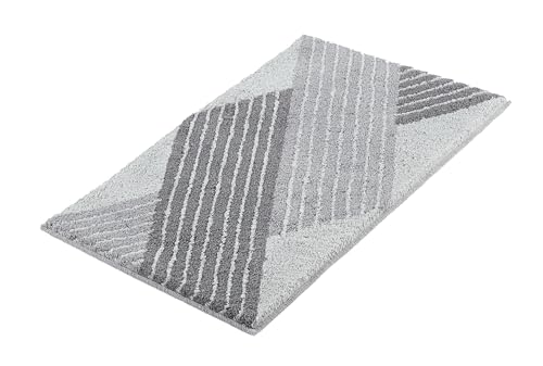 Kleine Wolke Cross Bath Mat 70 x 120 cm Anthracite
