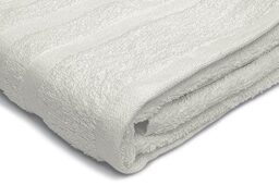 LE TEMPS D'UN BAIN Home Linge Passion Shower Towel 500 GMS 100% Cotton 70 x 140 cm Cream