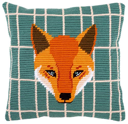 Vervaco Cushion Gunther, 100% Cotton, Multicoloured, 20 x 1 x 25 cm