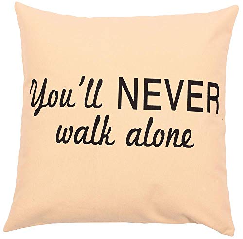 Decorative Square Cushion cover 50 x 50 cm for Home made from Cotton for Living Room Sofa Bedroom cc394
