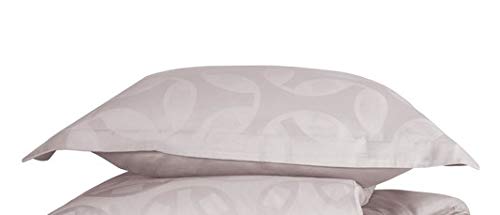 De Witte Lietaer Motion Bed Linen Set, 100% Cotton Satin, Cloud Gray, pillowcase 50x70+5 cm