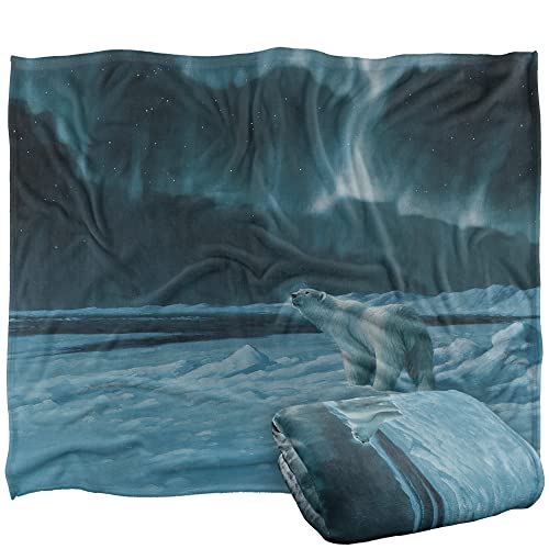 Wild Wings Polar Night Light 2 Silky Touch Super Soft Throw Blanket 152 X 127 Cm