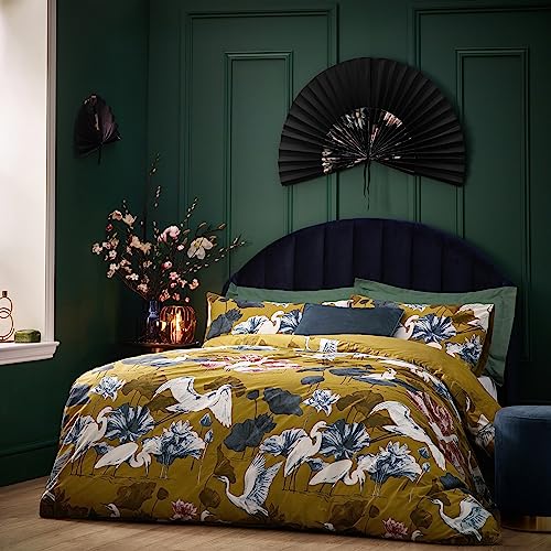 furn. Wylder Tropics Kushiro Duvet Cover Set - Double - Olive