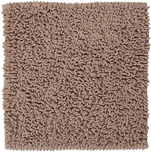 Sealskin Twist Bath Mat, Microfibre, Sand, 60 x 3 x 60 cm