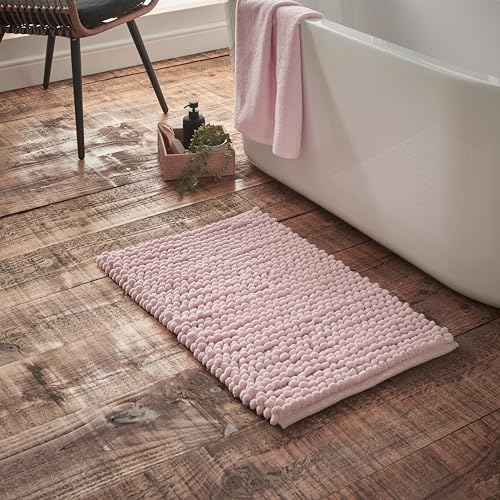 Bianca Aspen Bobble 50x80 cm Bath Mat Pink
