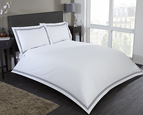 Rapport Home Luxury Mayfair Duvet Cover Set with Oxford pillowcases (Single Bedding)