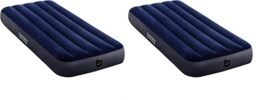Intex Wave Beam Single Inflatable Airbed, Multicoloured (Pack of 2)