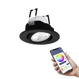 Eglo Connect.z Smart Home LED spot Light Saliceto-Z, Ø 3.5 inches, ZigBee