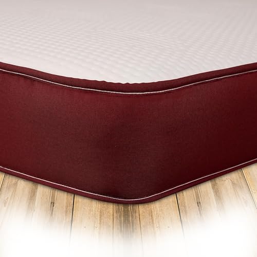 "Starlight Beds Shiraz Double Mattress - 9"" Deep Hybrid Sprung Mattress with 2"" Memory Foam, Medium Firm Support, 4ft6 x 6ft3 (135 x 190 x 22cm)"
