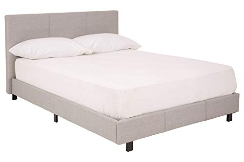 Premier Housewares Compact Bed in a Box, Fold Away Bed, Easy Storage - Brushed Steel, Grey, King Size, 2405420