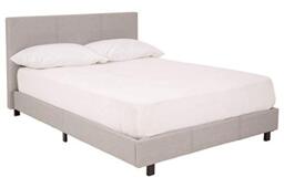 Premier Housewares Compact Bed in a Box, Fold Away Bed, Easy Storage - Brushed Steel, Grey, King Size, 2405420
