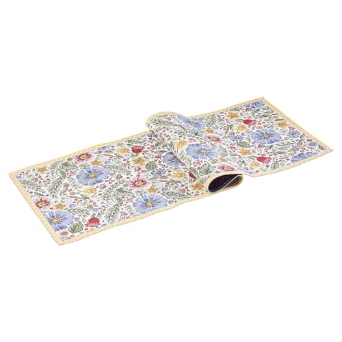 Villeroy & Boch Runner, Cotton, Multicoloured, 32 x 96 cm, Spring