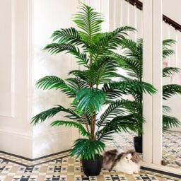 Realistic Potted Artificial Palm and Tropical Trees - Ready to Display