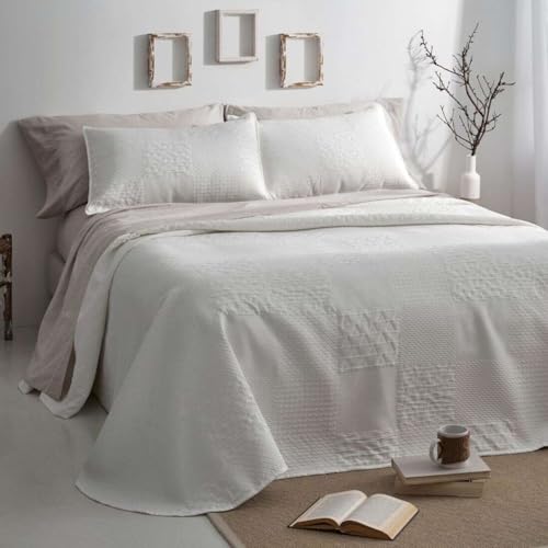 Burrito Blanco - Bedspread 100% Polyester Bed 105 White