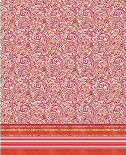 Bassetti Bedspread, Cotton, red, 240x255