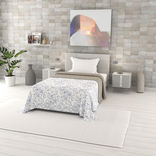 Italian Bed Linen Fantasy Printed Summer Duvet, Polyester Filling, Oenato Tex, 220 x 270 cm