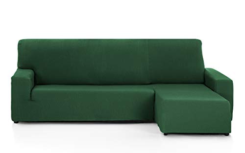 Martina Home Tunez Sofa Cover For Chaise Longue, 32 x 17 x 42 cm Right Short Arm (Front View) 32x17x42 cm Green Bottle