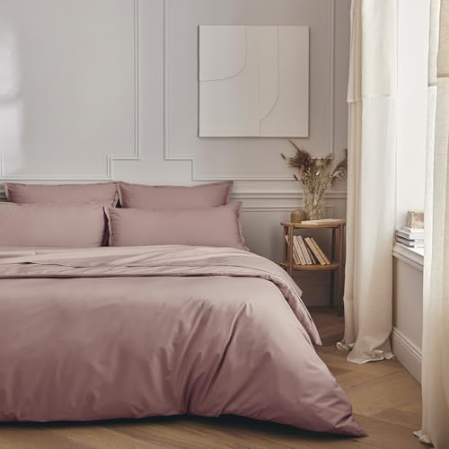Plain Cotton Percale Duvet Cover, Premiere, 240 x 220 cm, ESSIX