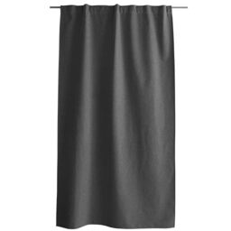 ED ENJOY HOME 100% Blackout Curtain with Hidden Tabs, Dark Grey, 140 x 240 cm, 100% Polyester, Oeko-TEX Certified Fabric, Eclipse Collection