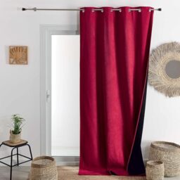 HomeMaison.com Insulated Curtain – Thermal Curtain – Blackout Curtain – Opera Curtain – 140 x 260 cm