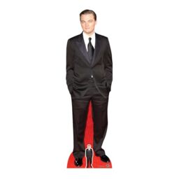 Star Cutouts CS705 Leonardo DiCaprio Black Suit Cutout 183cm - Free Standing, Quick Set Up, Movie parties and fan gifts