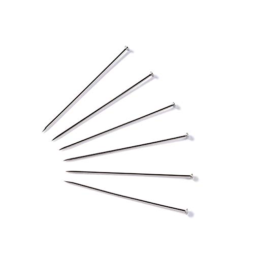 Prym 024191 Straight Pins 7 EF 0.60 x 32 mm Silver Colour 500 gram Box