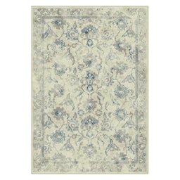 Safavieh Traditional Indoor Woven Rectangle Area Rug, Vintage Collection, VTG115, in Stone / Blue, 99 X 170 cm for Living Room, Bedroom or Any Indoor Space