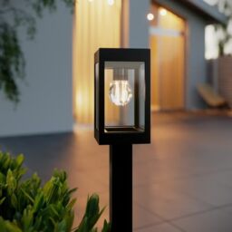 SolarCentre® Banham Outdoor Solar Bollard Light with Filament Bulb